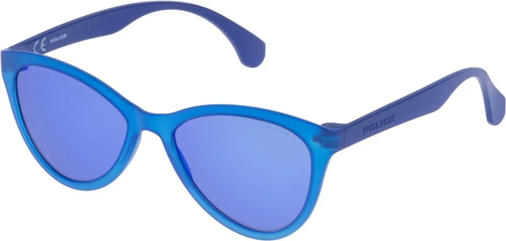 Lunettes de soleil Police SPL086 - Finissez-en avec l'éblouissement Bleu