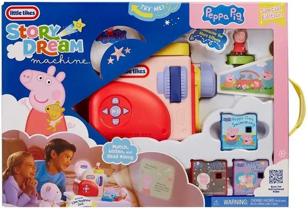 Projecteur Peppa Pig Jouet Story Dream Machine avec Kit de Projection
