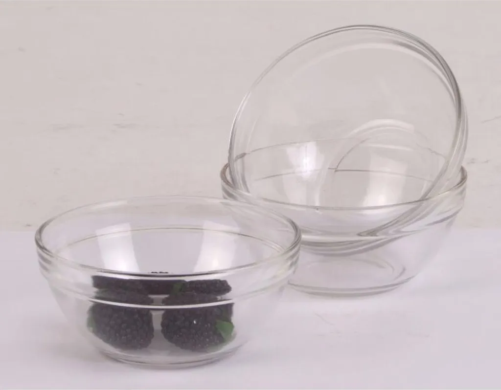 Lot de 16 coupes en verre pour desserts et apéritifs format 13x6x5 cm