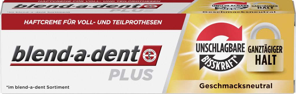 Crema adesiva Blend A Dent Plus, forza di morso imbattibile Immagine del prodotto 