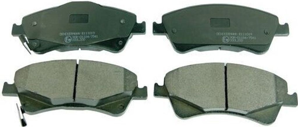 DENCKERMANN Bremsbeläge Satz Vorne Bremsklötze für TOYOTA AURIS (NRE15, ZZE15, ADE15, ZRE15, NDE15) B111019