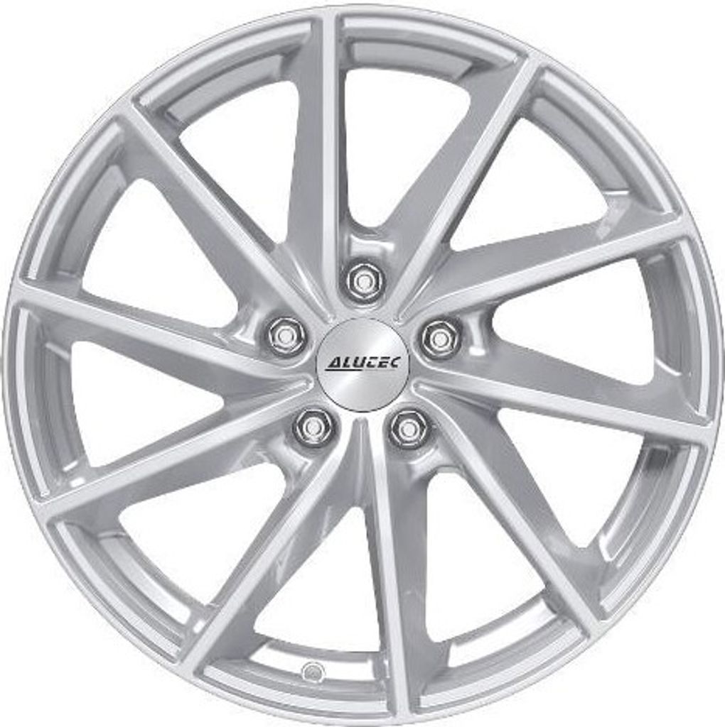 17 Zoll Alufelge ALUTEC Singa 17"x7" 5x108 PCD ET50 63.40mm Felge Silber