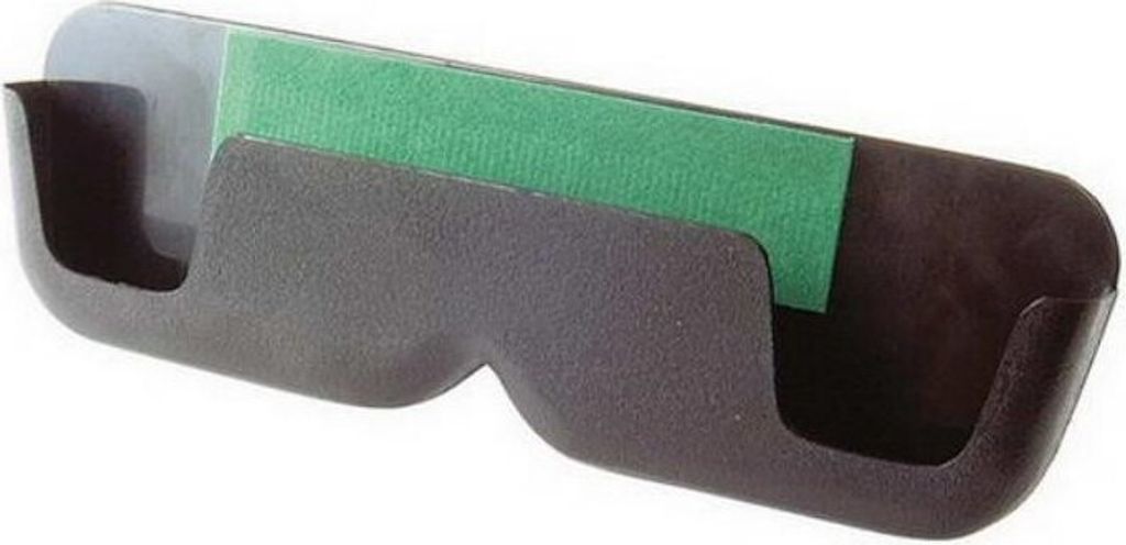 Carpoint brillenhalter selbstklebend 17 x 5 cm schwarz Produktbild 