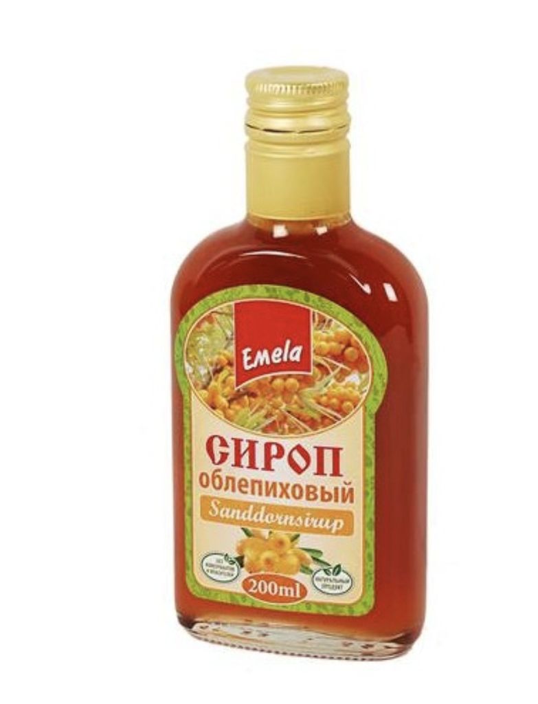 Emela Sirup Sanddornbeeren 200ml Produktbild 