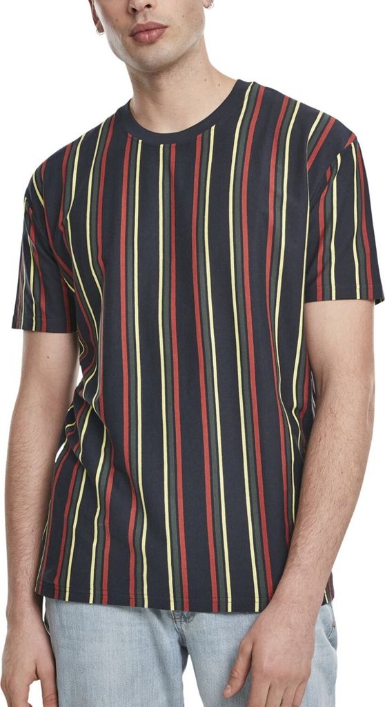 Urban Classics - Oversized Retro Stripe Shirt - L