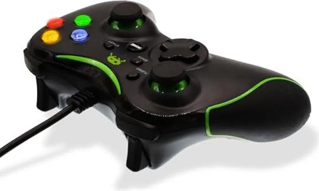 Manette de Jeu Filaire USB Type Xbox 360 pour Ordinateur PC Noir Windows - 3