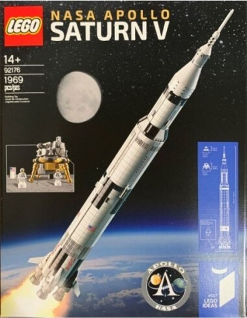 92176 LEGO® Ideas LEGO® NASA Apollo Saturn V Zdjęcie produktu 