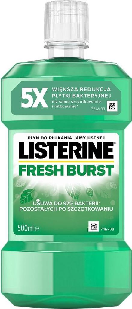 LISTERINE FRESH BRUST Mundhygieneflüssigkeit 500 ml