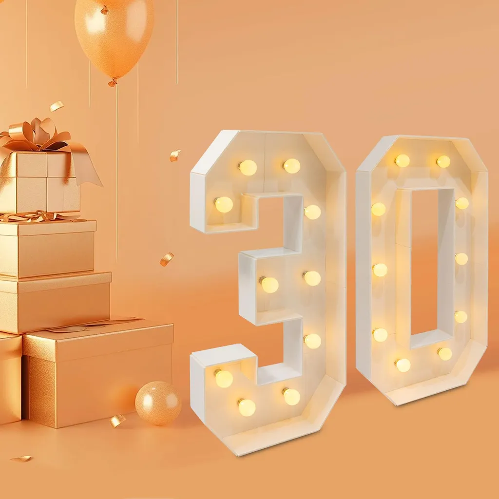 Chandelier à piles 100 cm sans câble : la solution déco 20 LED nomade - 4