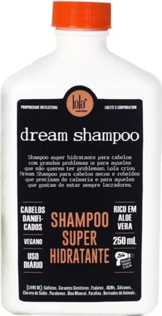 Shampooing hydratant Lola Cosmetics Dream 250 ml adieu cheveux secs