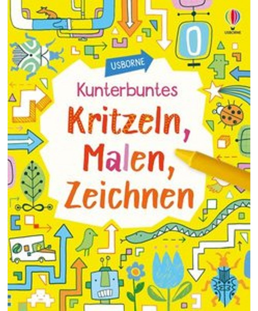 Kunterbuntes Kritzeln, Malen, Zeichnen