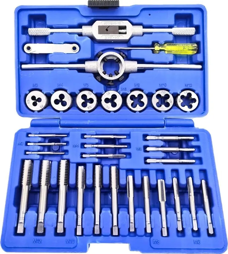 Set de perçage et taraudage 32 pcs carbure tungstène haute dureté