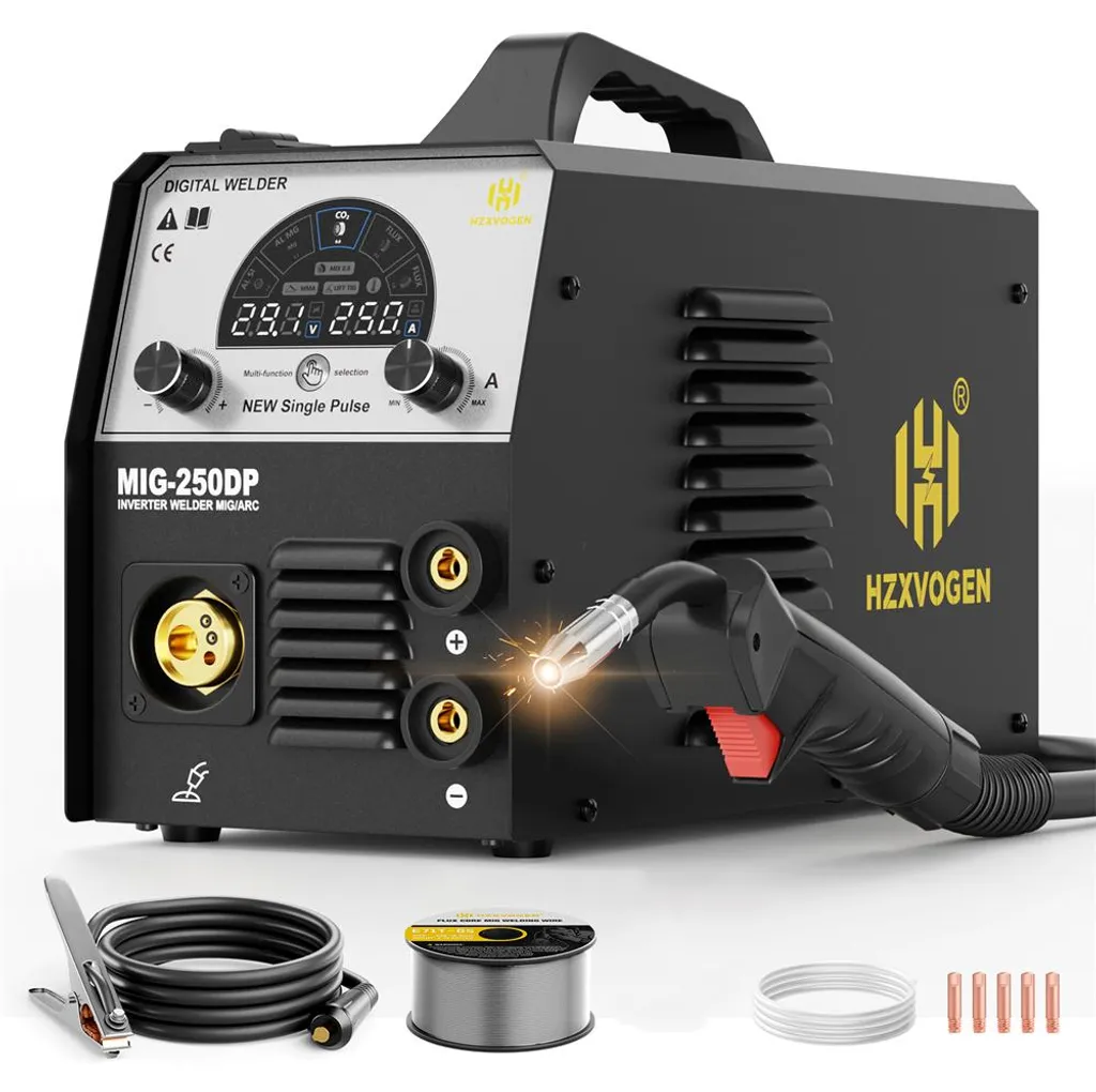 Machine à souder Polyvalente MIG250DP pour Travaux de Forge et Atelier