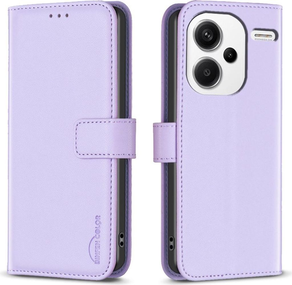 Xiaomi Redmi Note 13 Pro+ 5G Hülle - BINFEN Klapphülle - Lavendel