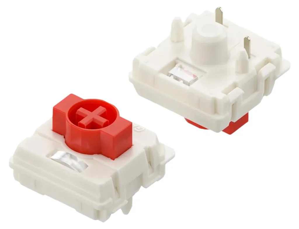 Clavier mécanique Bluetooth NuPhy Node 100 switchs Red nano blanc - 8