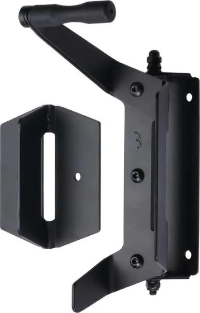 Rangement Vélo Mural Gain de Place BBB ParkingLot Swivel Noir Mat