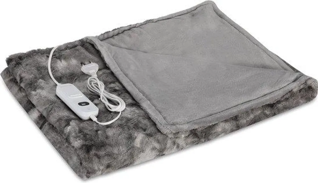 Couverture chauffante électrique rechargeable 150x80cm - Douceur polaire