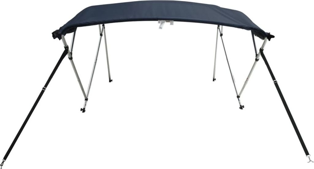 VidaXL 2-Bow Bimini Top White 180x150x110 Cm
