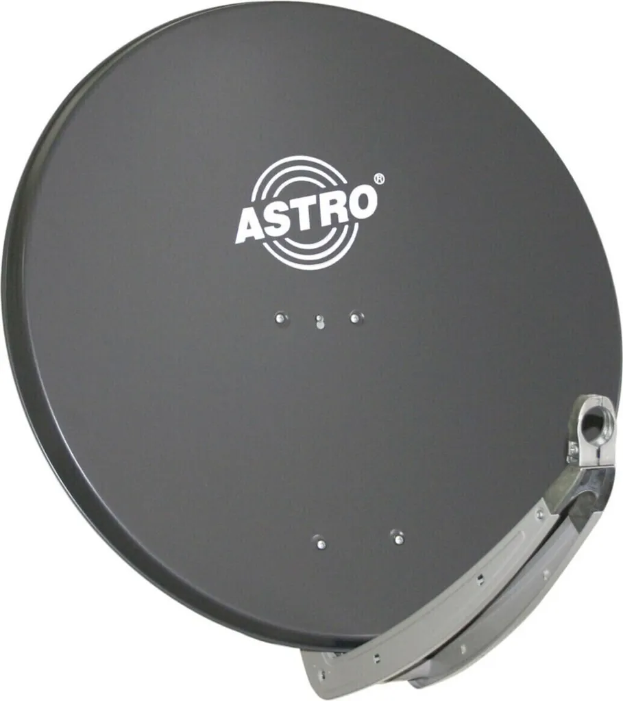 Parabole Aluminium Inoxydable Astro Strobel ASP 85A Miroir SAT 85 cm