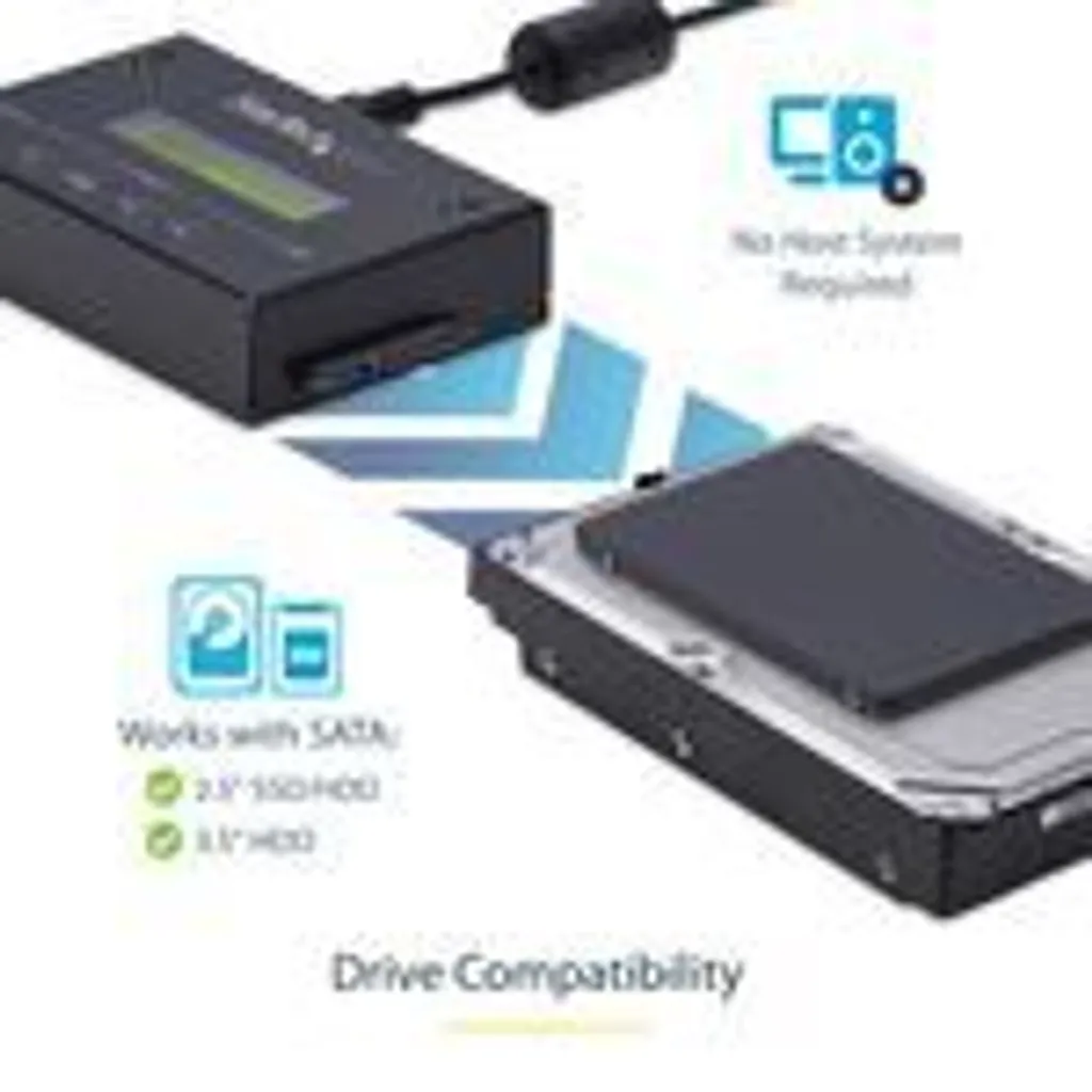 Duplicateur de disque dur SATA SSD StarTech SATDOCILE14G ultra rapide - 13