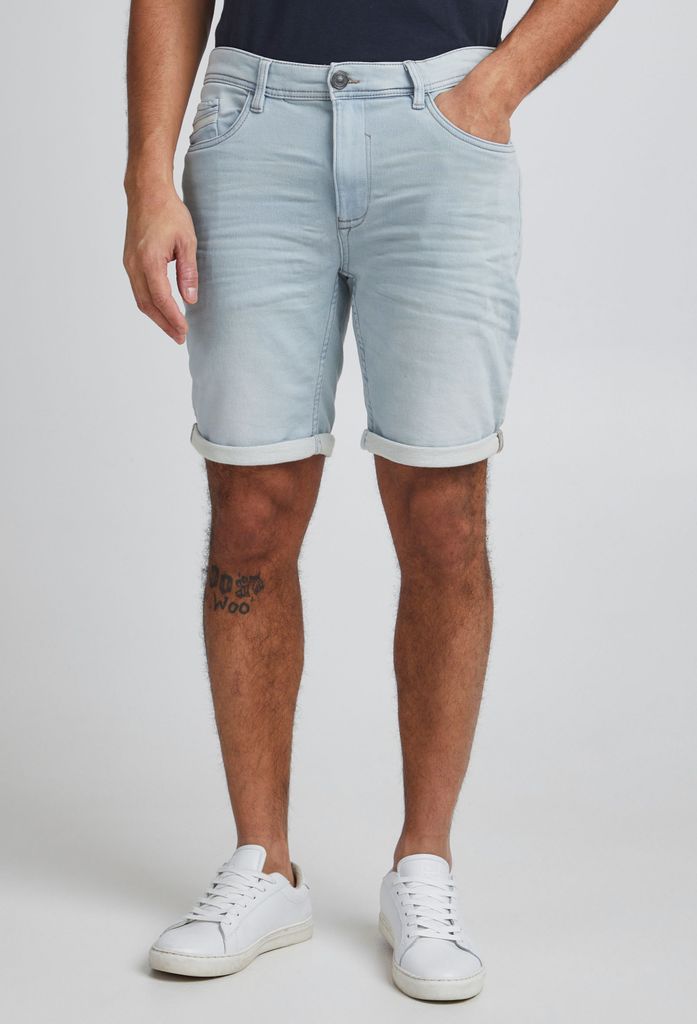 11 Project PRBernd Herren Jeans Shorts Kurze Denim Hose mit Stretch Regular Fit