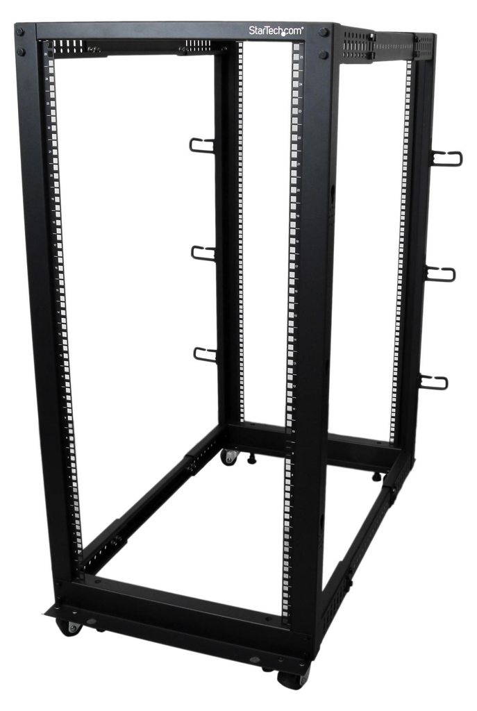 StarTech.com 4POSTRACK25U, Volně stojící rack, 25U, 544,3 Obrázek produktu 