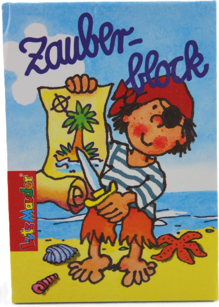 Lutz Mauder - 18596 - Zauberblock, Pirat, DIN A8, 24 Blatt