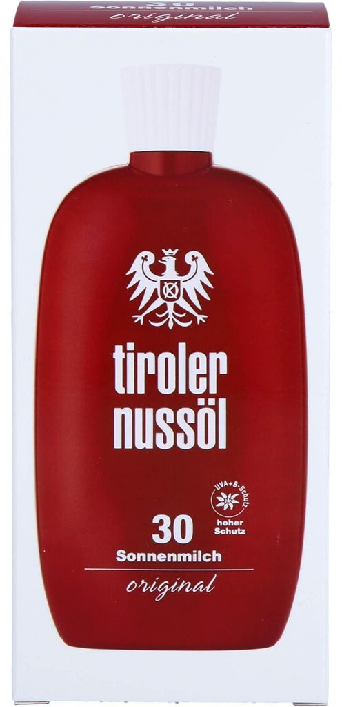 Tiroler Nussöl Original Sonnenmilch wasserfest LSF 30, 150 Produktbild 