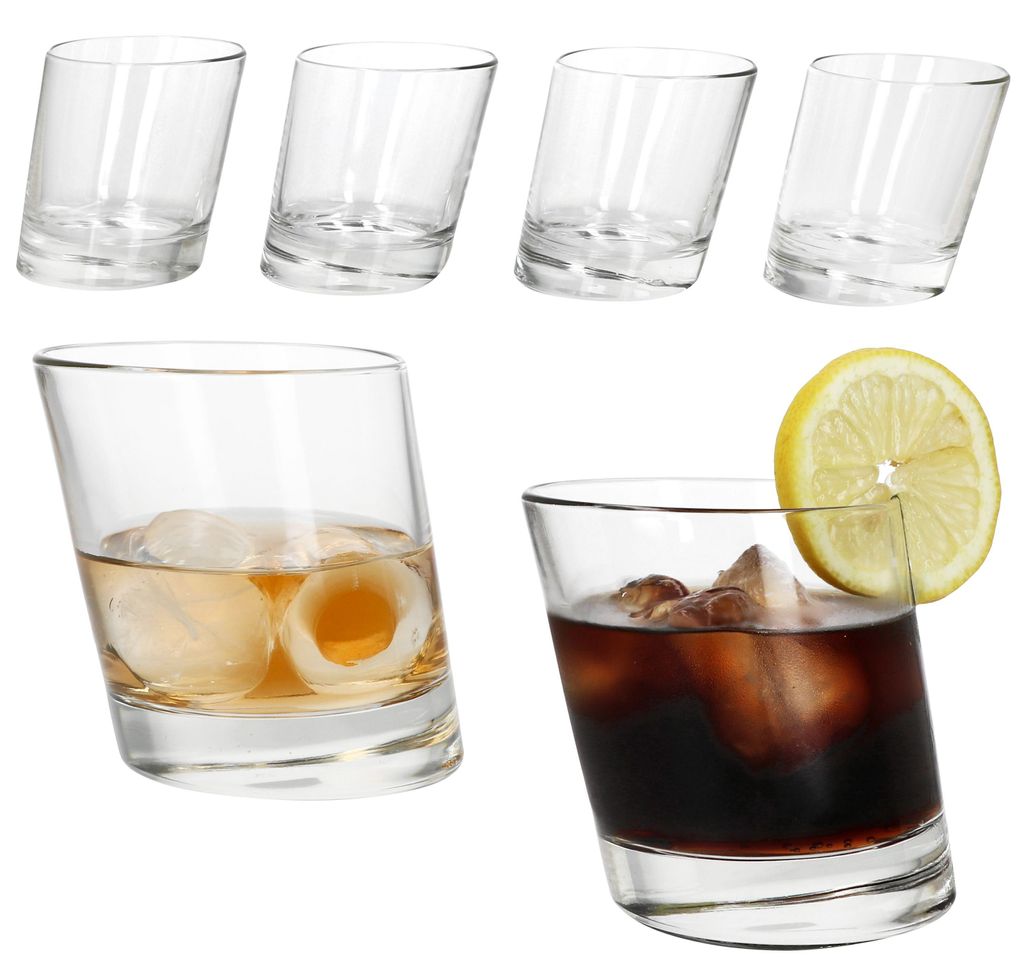 6x sklenice na whisky Pisa 250ml tumbler D.O.F. sklo Scotch Obrázek produktu 