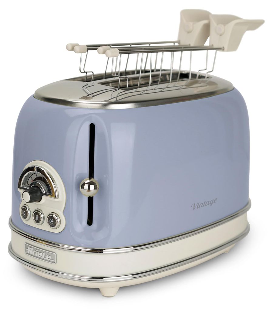 Ariete 155 Tostapane 2 Fette Vintage Potenza 810 W Blu Immagine del prodotto 