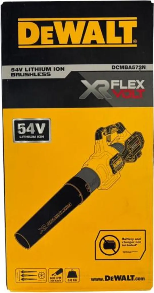 DeWalt DCMBA572N-XJ Souffleur de feuilles sans fil XR FLEXVOLT 54V