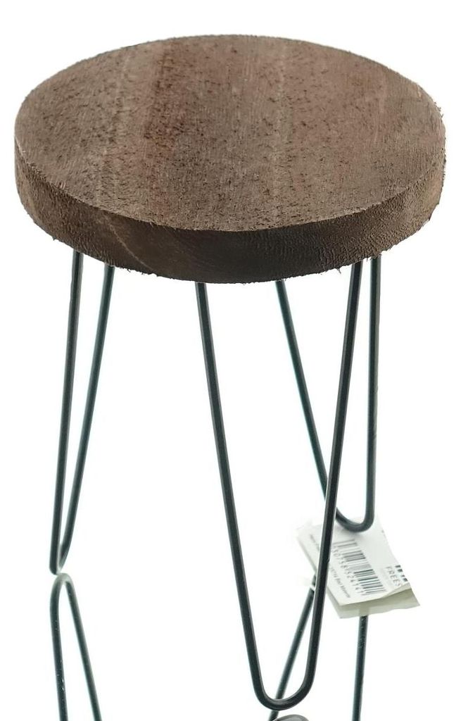 nature trends Pflanzenständer Braun rund Ø 18,5 x 22 cm - Produktbild 