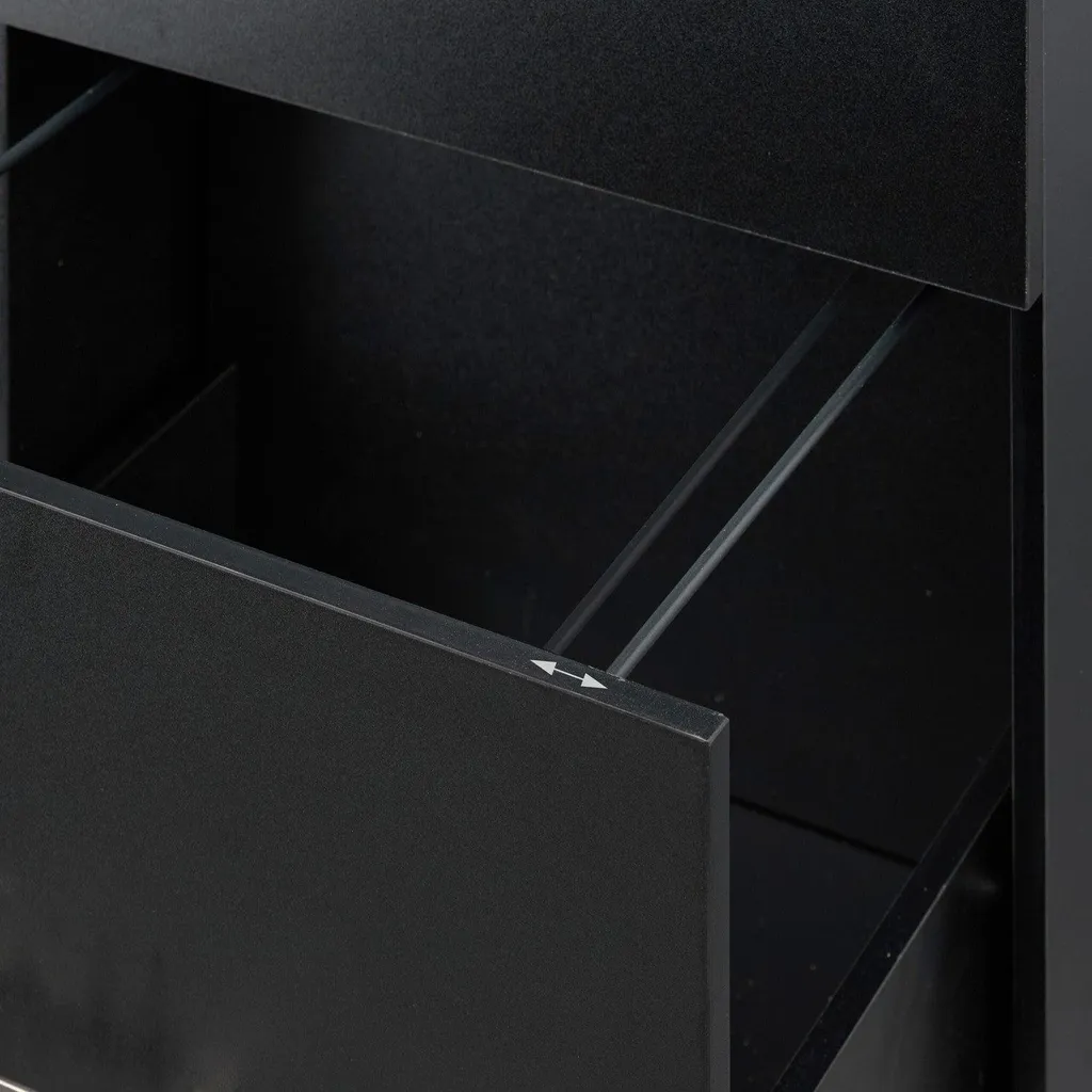 Caisson de bureau mobile à serrure pour dossiers suspendus format A4 - 6