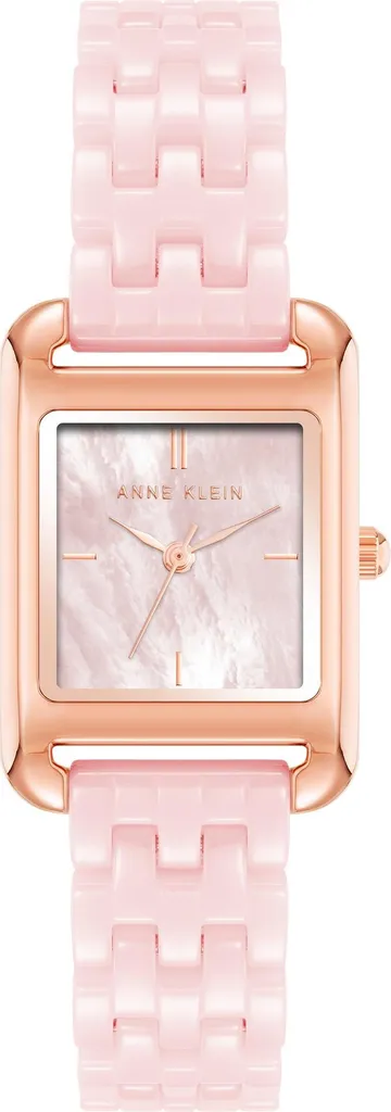 Montre Bracelet Céramique AK/5022RGPK Design Luxe et Cadran Raffiné