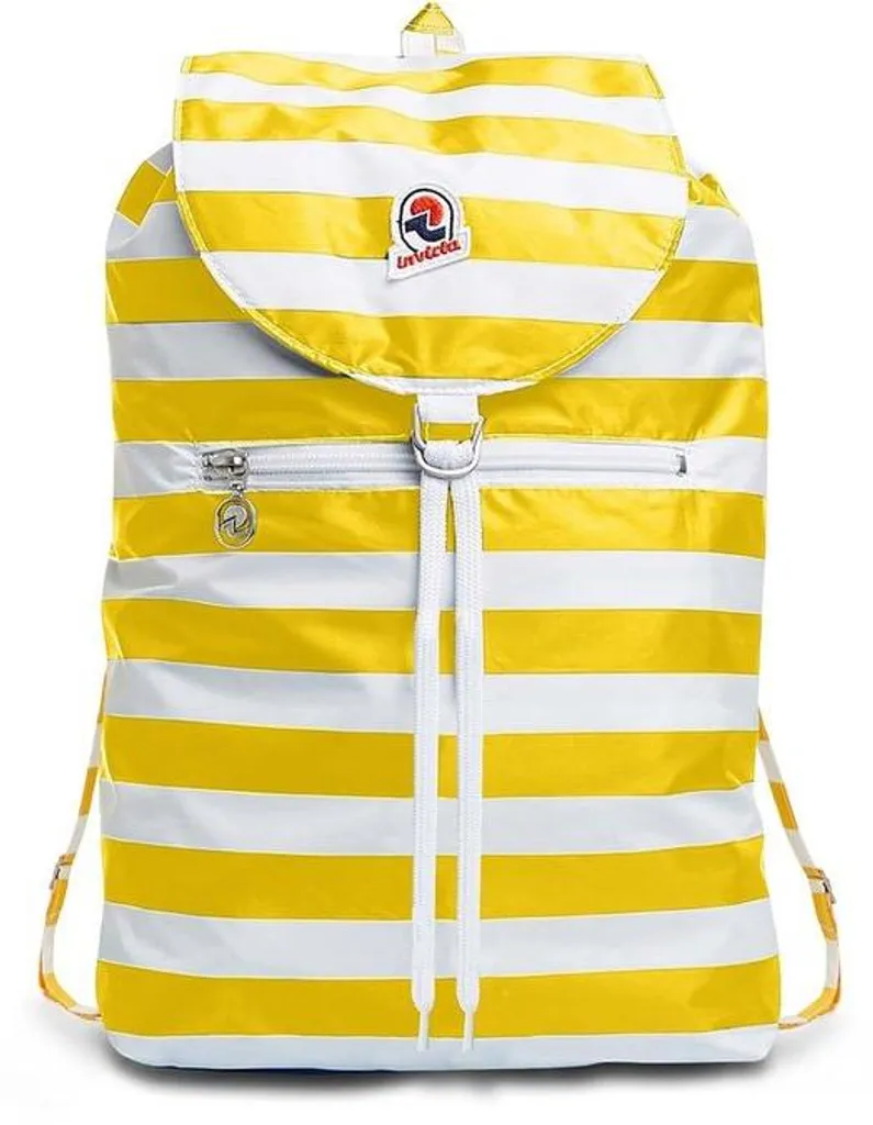 Petit sac à dos d'appoint Invicta Minisac Next jaune ultra léger