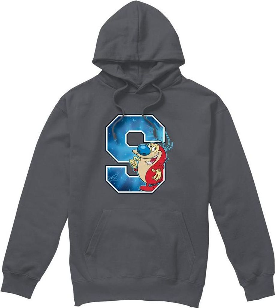 Ren & Stimpy - "S Is For Stimpy" Kapuzenpullover für Herren TV8737 (M) (Holzkohle)