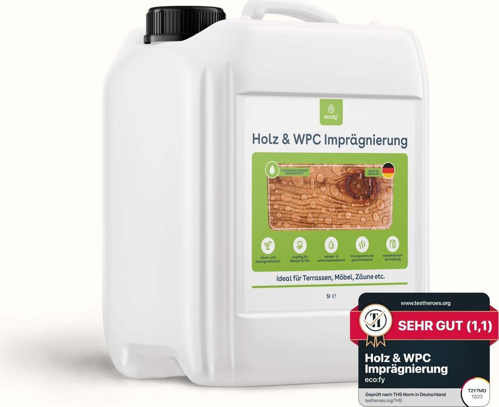 eco:fy Holz und WPC Imprägnierung Imprägniermittel Produktbild 