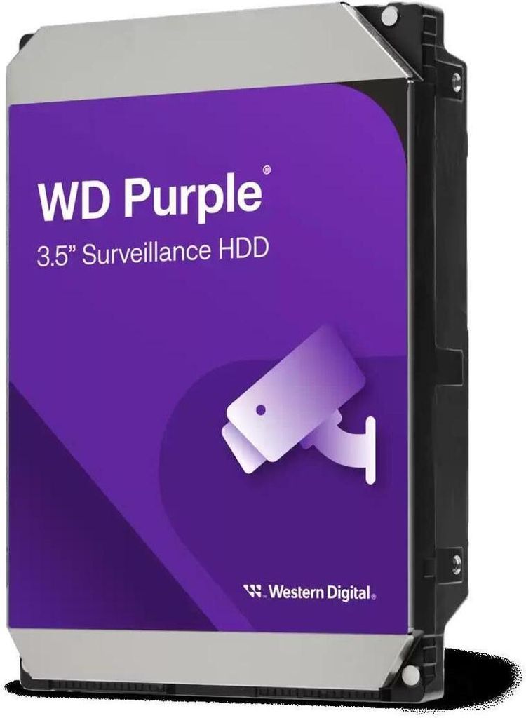 WD Purple WD85PURZ - Harde schijf - 8 TB - intern - 3.5" Productafbeelding 