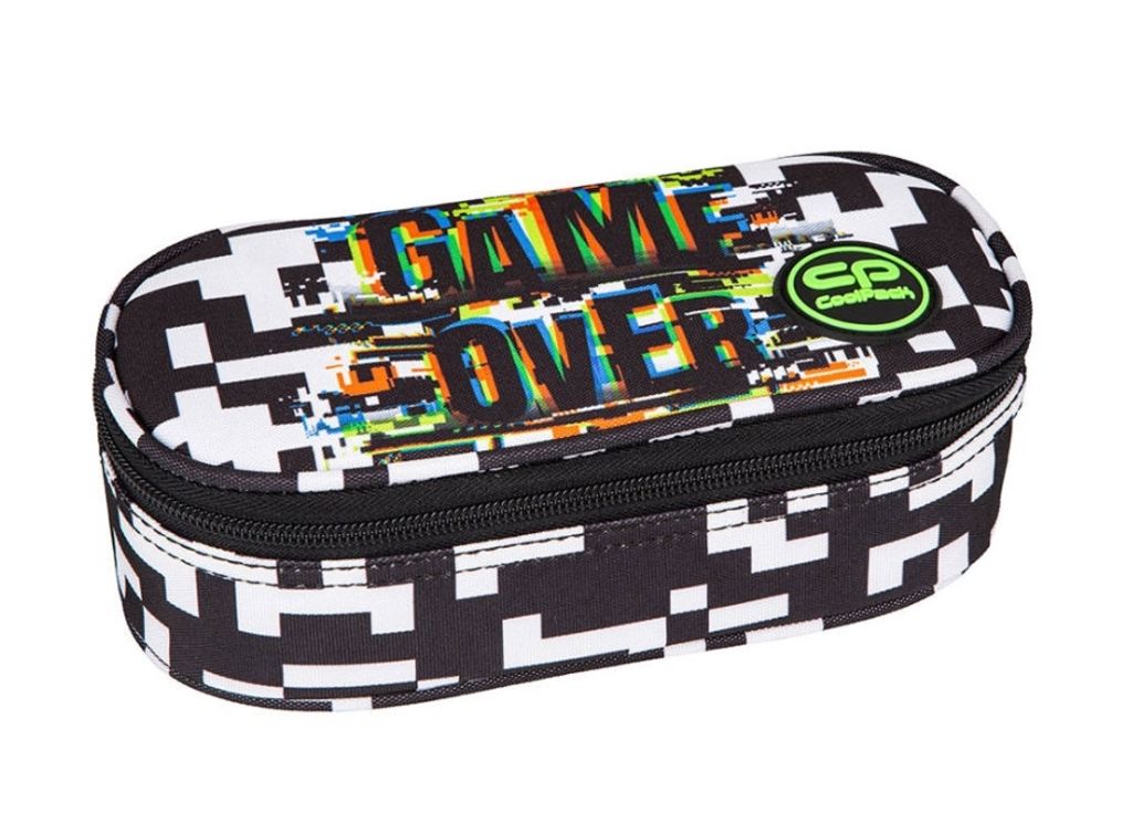 CoolPack Trousse à crayons ovale Campus Game Over, 1 pièce Image du produit 