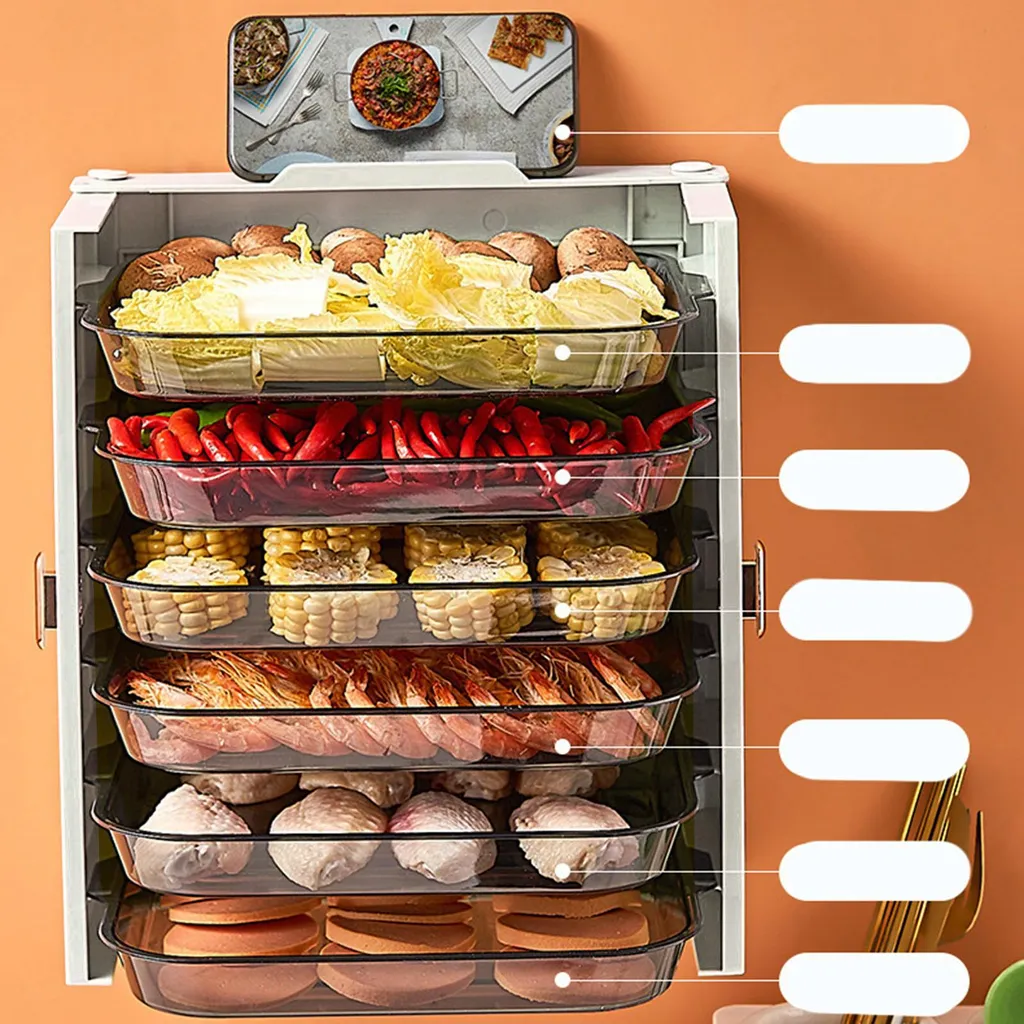 Support de préparation culinaire mural pour optimiser le plan de travail - 5