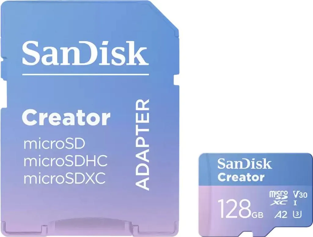 Carte mémoire MicroSDXC 128 Go SanDisk Creator pour smartphone - 2