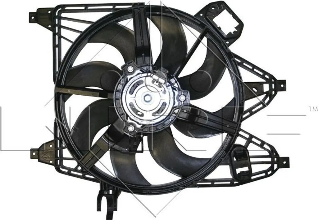 Ventilateur radiateur robuste pour Kangoo Express avec moteur NRF 47365
