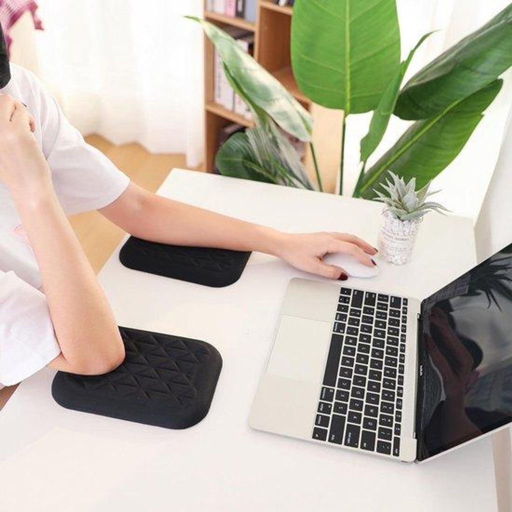 Gel-gepolsterter Armstütz mit Memory-Foam für den Schreibtisch - Elbow-Pain-Relief - Ergonomischer Armstütz für das Wrist