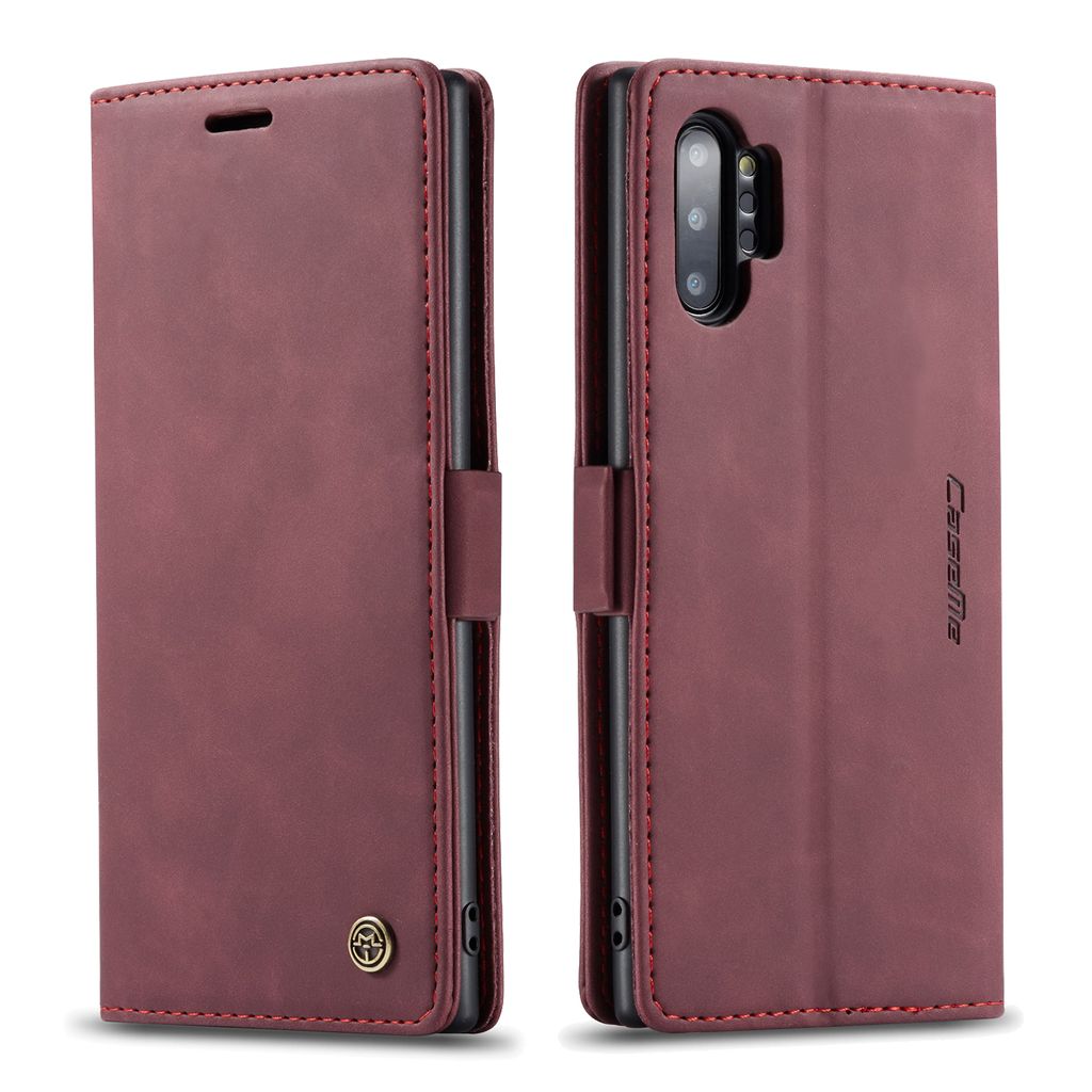 Galaxy Note 10+ Plus Pouzdro, RetroPolyuretanKožené Obrázek produktu 