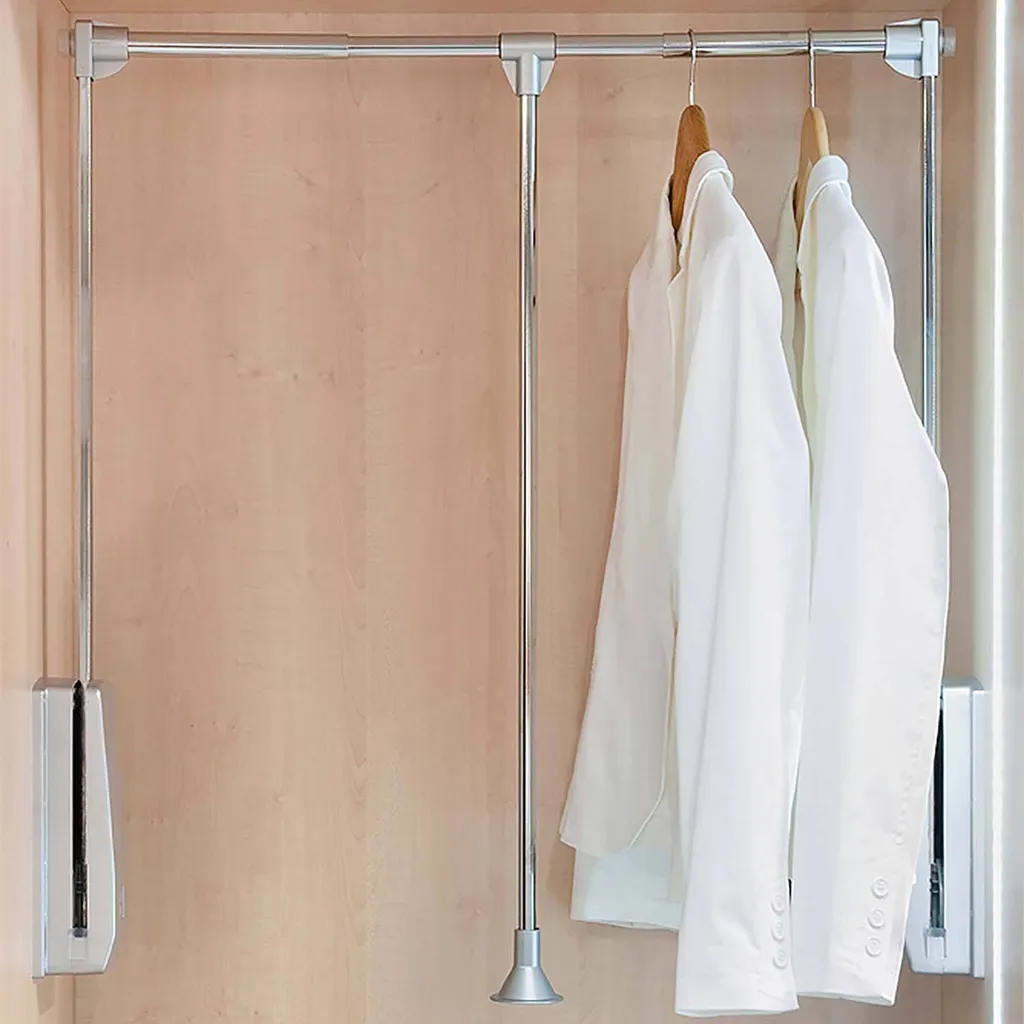 Penderie rabattable pour armoire haute, largeur ajustable 60-83 cm