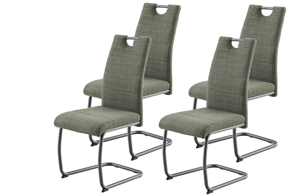 Hela Tische, 4er Set Freischwinger Esszimmerstuhl Florenz, Produktbild 