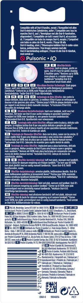 Nástavce kefiek Oral-B Sensitive Clean 8er Obrázok produktu 5