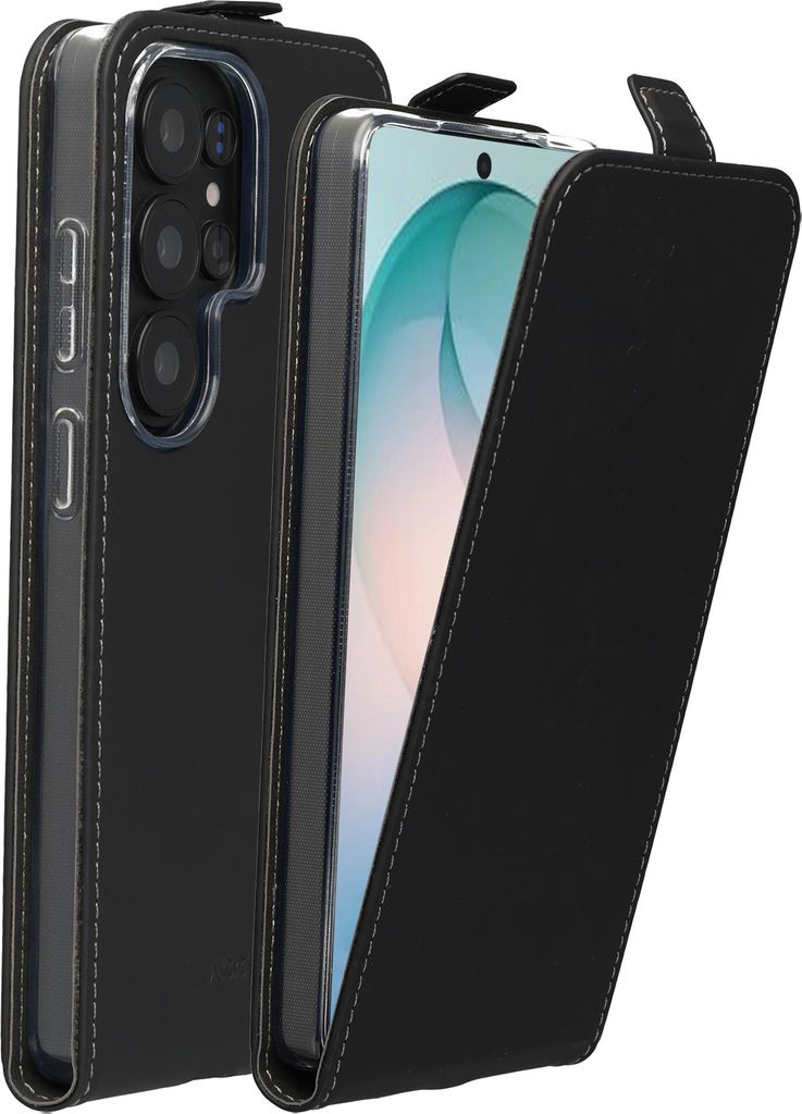 Étui à rabat Accezz pour Samsung Galaxy S26 Ultra - Noir Image du produit 