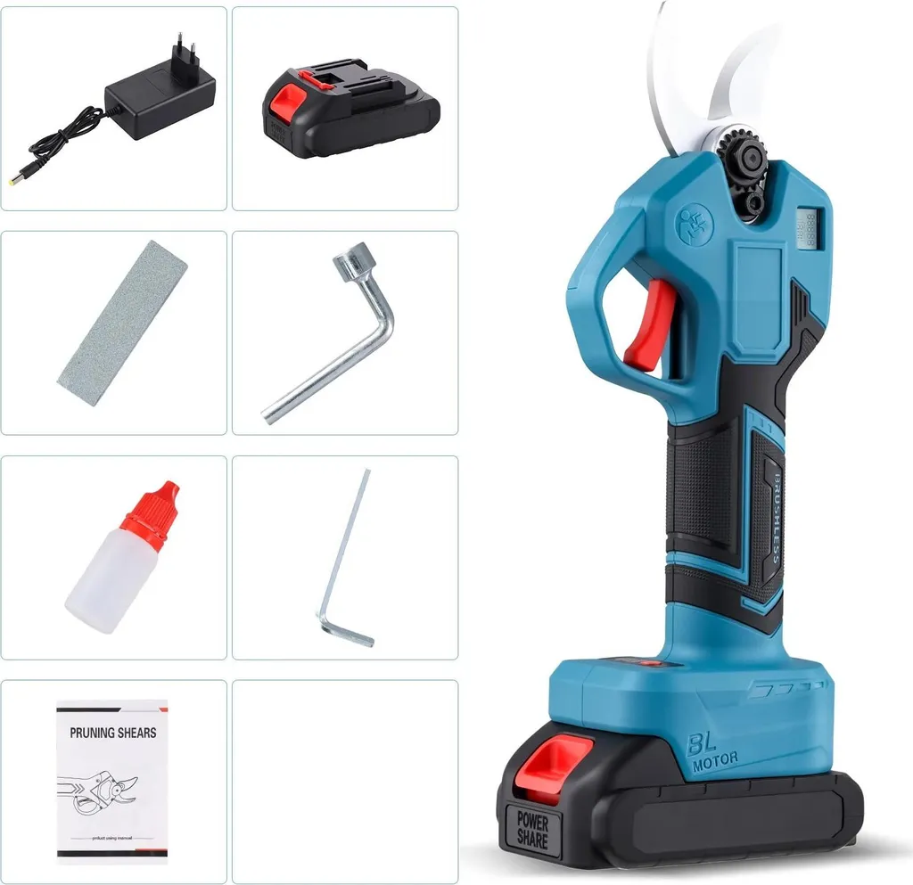 Sécateur électrique 21V pour taille sans effort des gros vergers