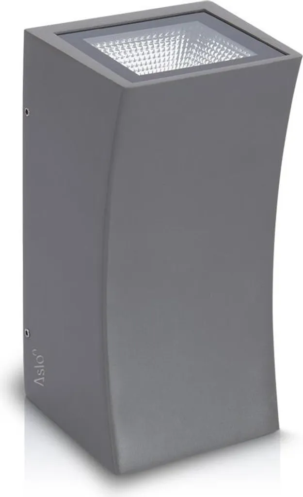 Illumina i tuoi spazi aperti con l'Applique ASLO LED 2x7W 6000K IP65